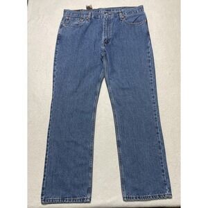 NEW Levi's 516 Jeans Men's Size 40x32 Fits 38x32 Straight Blue Denim